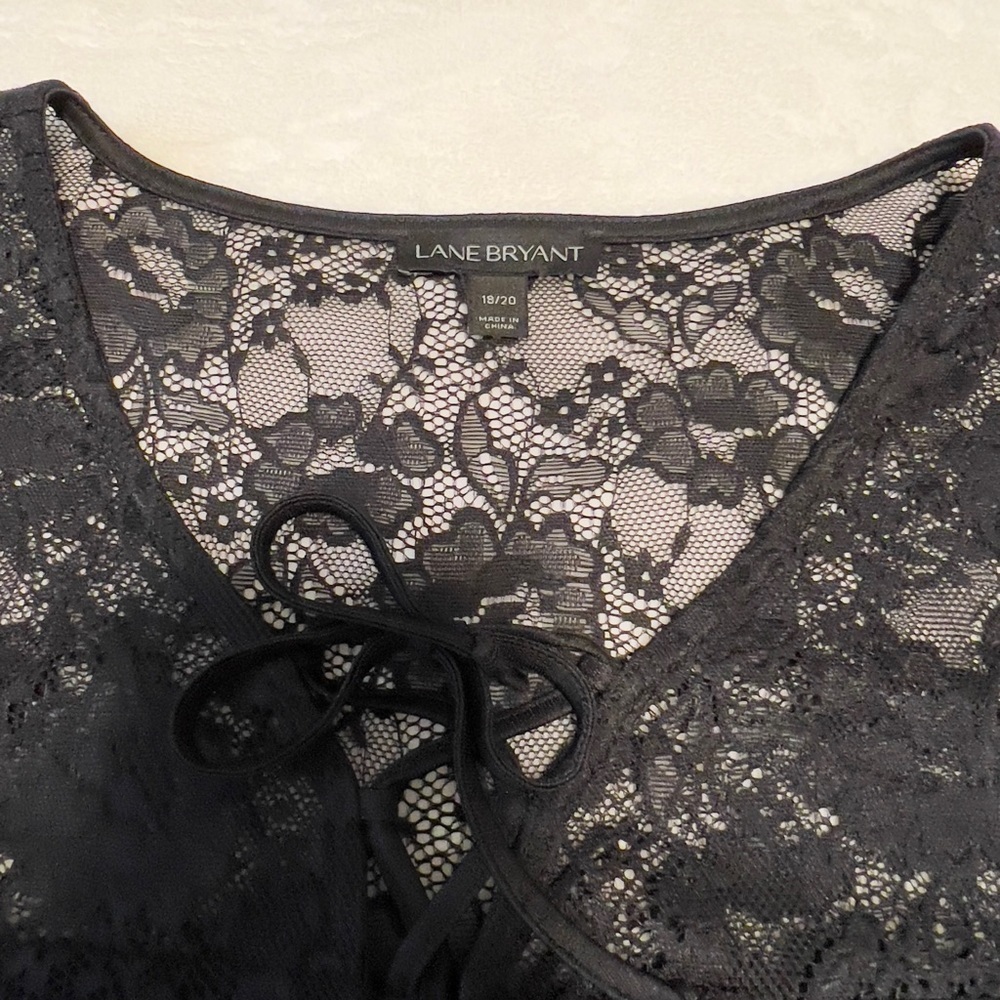 Lane Bryant lace blouse - Picture 5 of 9